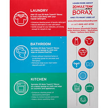 Load image into Gallery viewer, 20 Mule Team All Natural Borax Laundry Detergent Booster & Multi-Purpose Household Cleaner, 65 Ounce, 4 Count