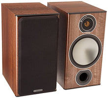 Load image into Gallery viewer, Monitor Audio Bronze 2 Bookshelf Speakers - Walnut