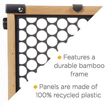 Load image into Gallery viewer, Safety 1st Eco-Friendly Nature Next Bamboo Gate, Bamboo and Black, Fits Spaces Between 28" and 42" Wide