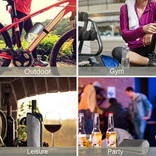 Load image into Gallery viewer, Bottle Cooler Bag, Freezable Breastmilk Insulation Bag Single Large Baby Bottle Travel Tote Outdoor Water Bottle, Wine, Beverage, Food Iced Pouch