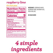 Load image into Gallery viewer, Spindrift, Sparkling Water, Raspberry, 12 oz (pack of 8)