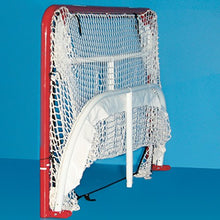 Load image into Gallery viewer, EZGoal Hockey Folding Pro Goal, 2-Inch, Red/White – On Goal Net,67708
