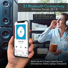 Load image into Gallery viewer, 8-Channel Wireless Bluetooth Power Amplifier - 4000W Rack Mount Multi Zone Sound Mixer Audio Home Stereo Receiver Box System w/ RCA, USB, AUX - For Speaker, PA, Theater, Studio/Stage - Pyle PT8050CH