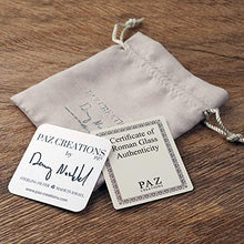 Load image into Gallery viewer, PZ Paz Creations 925 Sterling Silver Openwork Victorian Swirl-Design Statement Necklace for Women | 2.40ct Birthstone Gemstone | Hypoallergenic Fine Jewelry (Amethyst)