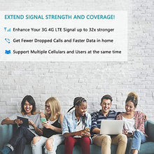 Load image into Gallery viewer, Tri-Band Cell Phone Signal Booster Repeater for Verizon AT&T T-Mobile 3G 4G LTE - Enhances Your Cellular Voice & Data in Home/Office Up to 4,500Sq Ft (Supports Band 5/12/13/17)