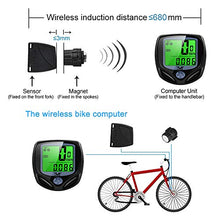 Load image into Gallery viewer, SY Bicycle Speedometer and Odometer Wireless Waterproof Cycle Bike Computer with LCD Display & Multi-Functions by YS