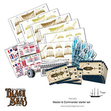 Load image into Gallery viewer, Black Seas The Age of Sail Master & Commander Starter Set Table Ship Top Combat Battle War Game 791510001