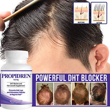 Load image into Gallery viewer, Propidren by HairGenics - DHT Blocker & Hair Growth Capsules to Prevent Hair Loss & Stimulate Hair Follicles, to Stop Hair Loss & Regrow Hair. Proprietary Anti-Hair Loss & Hair Regrowth Treatment.