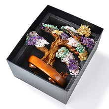 Load image into Gallery viewer, KALIFANO Natural Tree of Life Gemstones (1,251 Gemstone Count) Chakra Crystal Tree with Healing Properties - Bonsai Feng Shui Money Tree for Healing and Luck - 14"