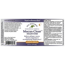 Load image into Gallery viewer, Native Remedies Complete Mucus-Clear ComboPack for 24 Hour Relief of Mucus & Phlegm Congestion