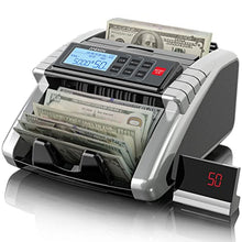 Load image into Gallery viewer, Aneken Money Counter Machine with Value Count, Dollar, Euro UV/MG/IR/DD/DBL/HLF/CHN Counterfeit Detection Bill Counter, ValuCount, Add and Batch Modes, Cash Counter with LCD Display, 2-Year Warranty