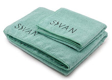 Load image into Gallery viewer, Sivan 6-Piece Yoga Set- Includes 1/2" Ultra Thick NBR Exercise Mat, 2 Yoga Blocks, 1 Yoga Mat Towel, 1 Yoga Hand Towel and a Yoga Strap (Teal)