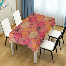 Load image into Gallery viewer, ALAZA Pumpkins Autumn Tablecloth,Washable Tablecloth,54 x 72 Inch Oblong/Rectangle Tablecloth for Family Dinner,Indoor or Outdoor Parties