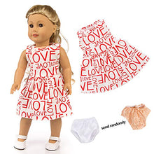 Load image into Gallery viewer, ZQDOLL 19 pcs Girl Doll Clothes Gift for American 18 inch Doll Clothes and Accessories, Including 10 Complete Sets of Clothing
