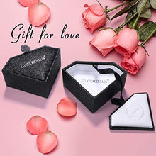 Load image into Gallery viewer, 925 Sterling Silver Jewelry Oxidized Vintage Sun and Moon Pendant Necklace, 18 Inches Box Chain