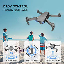 Load image into Gallery viewer, NEHEME NH525 Foldable Drones with 720P HD Camera for Adults, RC Quadcopter WiFi FPV Live Video, Altitude Hold, Headless Mode, One Key Take Off for Kids or Beginners with 2 Batteries 22mins