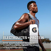 Load image into Gallery viewer, Gatorade Zero With Protein, 10g Whey Protein Isolate, Zero Sugar, Electrolytes, 3 Flavor Variety Pack, 16.9 Fl Oz, 12 Pack