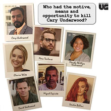 Load image into Gallery viewer, Murder Mystery Party Case Files: Underwood Cellars Unsolved Mystery Detective Case File Game Play Alone, w/ Friends, Family or for Couples Date Night Ages 14+ from University Games , Brown