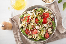 Load image into Gallery viewer, Brieftons 5-Blade Spiralizer (BR-5B-02): Strongest-and-Heaviest Duty Vegetable Spiral Slicer, Best Veggie Pasta Spaghetti Maker for Low Carb/Paleo/Gluten-Free, With Extra Blade Caddy & 4 Recipe Ebooks