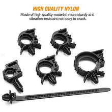 Load image into Gallery viewer, GOOACC 60Pcs Car Wire Loom Routing Clips Assortment - 6 Different Sizes Universal Wiring Harness Routing Clip Replacement Parts for Honda GM Mazda