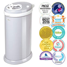 Load image into Gallery viewer, Ubbi Steel Odor Locking, No Special Bag Required Money Saving, Awards-Winning, Modern Design Registry Must-Have Diaper Pail, Gray