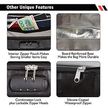 Load image into Gallery viewer, FLAYPAL Fireproof and Waterproof Document Bag with Lock and Interior Zipper Pouch. U.S Patented Design & 4 Layers Material. Fire Safe Storage for Important Documents, Files & Valuables, 16"x12.6"x6.5"