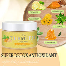 Load image into Gallery viewer, Turmeric Vitamin C Clay Mask,ATIDIE Turmeric Facial Mask with Turmeric Mud,Vitamin C for Dark Spots, Turmeric Facial Mask Skin Care Mask , Improve Dull And Dry Skin