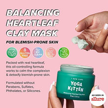 Load image into Gallery viewer, I DEW CARE Yoga Kitten | Balancing Kaolin Clay Face Mask for Blemish-prone Skin with Heartleaf and Tea Tree Extract | Korean Skincare, Facial Treatment, Vegan, Cruelty-free, Paraben-free