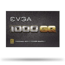 Load image into Gallery viewer, EVGA 210-GQ-1000-V1,1000 GQ, 80+ GOLD 1000W, Semi Modular, EVGA ECO Mode, 5 Year Warranty, Power Supply,Black