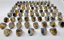 Load image into Gallery viewer, KAR Rare Find 925K Sterling Silver Yemeni Agate(Aqeeq) Men's Ring P5C (11)