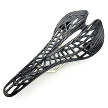 Load image into Gallery viewer, Toxz Carbon Fiber Hollow Saddle Seat for Mountain Racing Bike Cycling Bicycle,Lightweight,High Strength,High Flexibility,Ventilation Diversion Hole,Stoving Varnish Technology