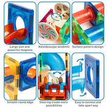 Load image into Gallery viewer, MAGBLOCK Magnetic Tiles Pipe Magnetic Blocks Magnets Toys for Kids Toddler Toys Magnetic Building Set Magnet Tiles Building Block for Girl Boy Toys 176PCS