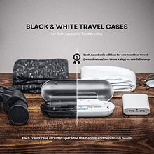 Load image into Gallery viewer, AquaSonic DUO Dual Handle Ultra Whitening 40,000 VPM Wireless Charging Electric ToothBrushes - 3 Modes with Smart Timers - 10 DuPont Brush Heads & 2 Travel Cases Included