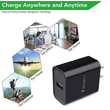 Load image into Gallery viewer, Quick Charge 3.0 Wall Charger, 4Pack 18W 3Amp Fast Charging Block Cube Plug for Samsung Galaxy S22/S21/S21 Ultra/S20 FE Note 20 Ultra A13 A02S A12 A32 A42 A52 A10E A11 A21 A51 S10 S9 S8 S7 Edge S6 J7