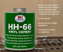 Load image into Gallery viewer, HH-66 PVC Vinyl Cement Glue with Brush 8oz (1)