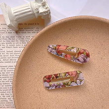 Load image into Gallery viewer, 12 Pcs Hair Clips Pearl Hair Barrettes for Woman Fashion Geometric Acrylic Resin Alligator Hair Pins Large Bows/Clips/Ties for Valentines Day Gifts Bling Headwear Barrette Styling Tools Accessories