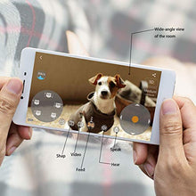 Load image into Gallery viewer, SKYMEE Owl Robot: Mobile Full HD Pet Camera with Treat Dispenser, Interactive Toy for Dogs and Cats, Remote Control via App (2.4G WiFi ONLY)