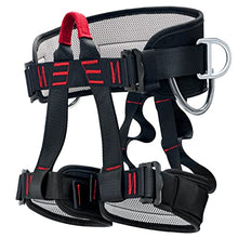 Load image into Gallery viewer, HandAcc Climbing belts, Thicken Professional Half Body Safety Belt for Rock Climbing, Fire Rescue, Expanding Training and Outdoor Adventure Activities
