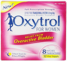 Load image into Gallery viewer, Oxytrol for Women Overactive Bladder Transdermal Patch, 8 Count