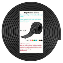 Load image into Gallery viewer, Cute Cute Jump 29.5ft Edge Guards Baby Proofing Guard Corner Guards Extra Wide Edge Cushion Table Protectors (Black)