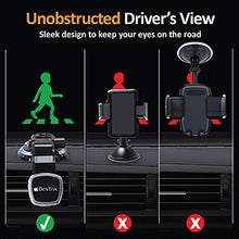 Load image into Gallery viewer, BESTRIX Magnetic Phone Car Mount Magnetic Car Cell Phone Holder Magnet Car Phone Holder Compatible iPhone 12 11 Pro Max/XS/XR/X/SE/8/7 Samsung Galaxy S20/S10/S9 & All Smartphones (Dashboard)