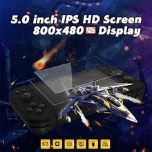 Load image into Gallery viewer, X51 Handheld Game Console 5.0 inch Retro Games Consoles Classic Video Games Built-in Rechargeable Battery Portable Style Pro Gaming Consoles 64GB
