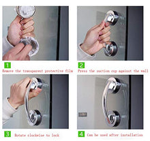 Load image into Gallery viewer, Large Glass Door and Window Handles, Bathroom Sliding Doors, cabinets, wardrobes, Suction Cups, Non-Marking Handles, Non-Porous Absorption Handles, Shower Grab Bars