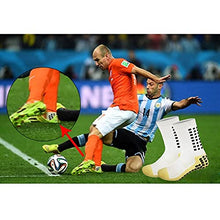 Load image into Gallery viewer, JKLO 3 Pairs of Adult Football Socks Men's Short Tube Football Sports Socks Non-Slip God Socks Glue Thick Towel Bottom Match Wear-Resistant Socks 908 (Color : Orange)