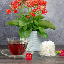 Load image into Gallery viewer, Sadaf Earl Grey Paper Tea Bags - Special Blend Earl Grey Ceylon Black Tea - Product harvested in Sri Lanka - 100 paper bags (pack of 1)