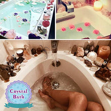 Load image into Gallery viewer, Healing Small Size Natural Crystal Wands | 1-2" Amethyst Crystal, Clear Quartz Crystal Wand & Rose Quartz Crystal Points&Deep Amethyst Cluster | 6 Faceted Reiki Chakra Meditation Therapy (Set of 4)