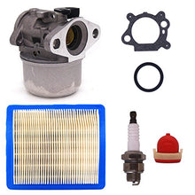 Load image into Gallery viewer, FitBest New Carburetor 799868 with Air Filter Spark Plug Replaces Briggs & Stratton 498170 497586 498254 497314 497347