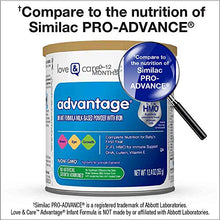 Load image into Gallery viewer, Love & Care Advantage Non-GMO* Infant Formula Milk-Based Powder with Iron, 12.4 Ounce (Pack of 6)