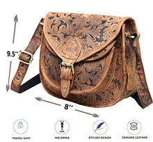 Load image into Gallery viewer, New Leather Crossbody Purse for Women- Small Crossover Cross Body Bag Long Over the Shoulder Sling Womens Purses and Handbags……