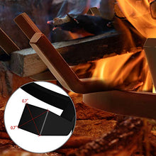 Load image into Gallery viewer, Amagabeli 24in Fire Grate Log Grate Wrought Iron Fire Pit Round Spider Wagon Wheel Firewood Grates Heavy Duty 0.7in Bar Fireplace Stove Burning Rack Holder 4Legs Black Chimney Hearth Kindling Stacking